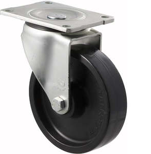 Castors Heavy Industrial 300kg 600kg: 150mm Heavy Duty Industrial Nylon Castors - 450KG Rated