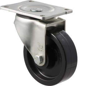 Castors Heavy Industrial 300kg 600kg: 125mm Heavy Duty Industrial Nylon Castors - 400KG Rated