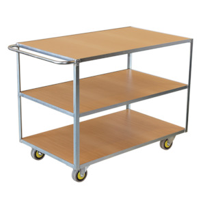 Table Tray Trolley 1000mm L x 600mm 250kg capacity – TT110