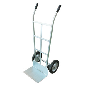 Hand Trucks: Hand Truck - NZ Made Heavy Dty SM48 | Steel Centred Wheels - 250KG Ratedu
