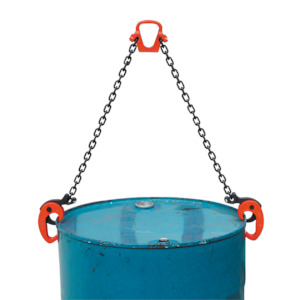 Drum Lifting Clamp | 1000kg Capacity | Self-Locking Jaws