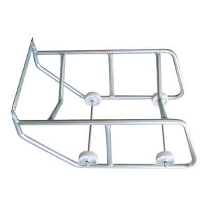 Drum Cradle – DC4 | For 200L Steel or 220L Plastic Drums | 100mm Polypropylene Wheels