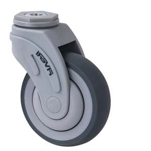 Castors: 100mm Medical Bolt Hole Castors - 135KG Rated