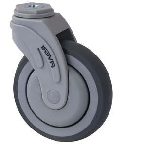Castors: 125mm Medical Bolt Hole Castors - 145KG Rated