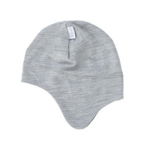 Baby: Snug Merino Beanie | Grey Marle