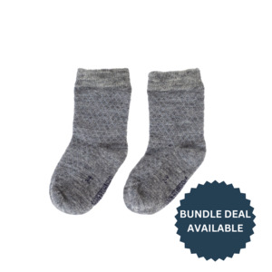 Kids: Kids Merino Gumboot Socks | Charcoal