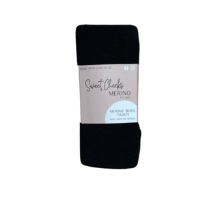 Kids Accessories: Merino Tights | Black