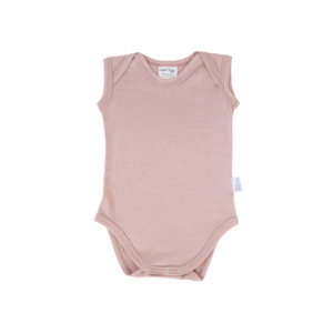 Singlet Merino Bodysuit | Blush