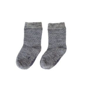 School Tights Socks: Thick Merino Gumboot Socks | Charcoal