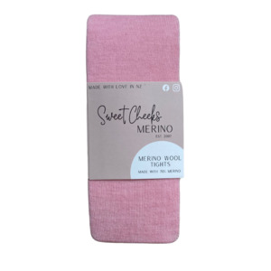 School Tights Socks: Merino Tights | Pink