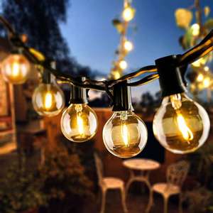 Products: 15M 50Bulbs Warm Solar Festoon Lights - Sweet As Decor NZ