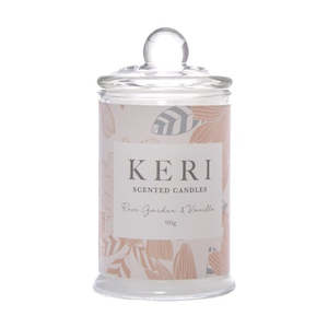 Gifts For Her: Scented Candle - Garden Rose and Vanilla