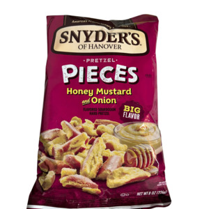 Snyder's of Hanover Pretzel Pieces, Honey Mustard & Onion