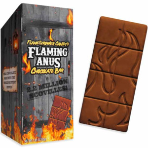 FLAMING ANUS CHOCOLATE BAR