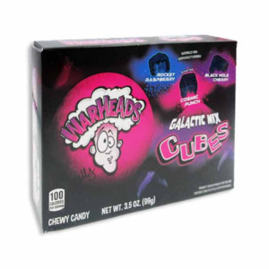 Candy: WARHEADS GALACTIC CUBES THEATER BOX