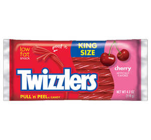 Candy: TWIZZLERS PULL N PEEL KING SIZE