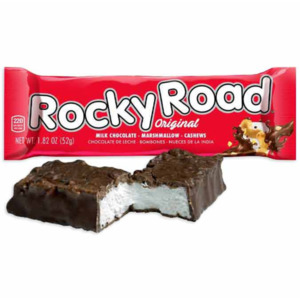 ROCKY ROAD CANDY BAR SINGLES - MILK