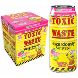Drinks Soda Energy Drinks: TOXIC WASTE ENERGY DRINK - SEISMIC STRAWBY KIWI