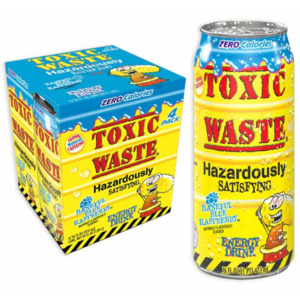 Drinks Soda Energy Drinks: TOXIC WASTE ENERGY DRINK - BANEFUL BLUE RASPBERRY