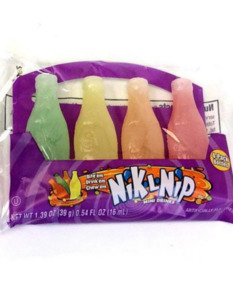 Drinks Soda Energy Drinks: Nik-L-Nip Wax Bottles 4pk