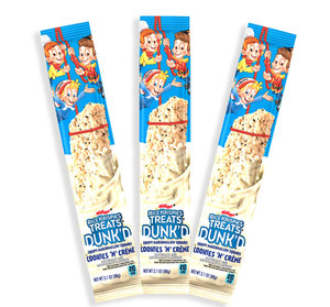 KELLOGGS RICE KRISPIES TREATS DUNKD COOKIES AND CRÈME