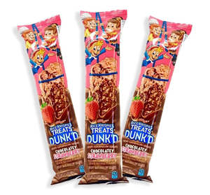 KELLOGGS RICE KRISPIES TREATS DUNKD CHOCOLATEY STRAWBERRY (SINGLE)