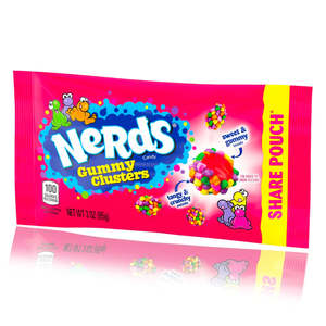 NERDS Gummy Clusters Share Pouch