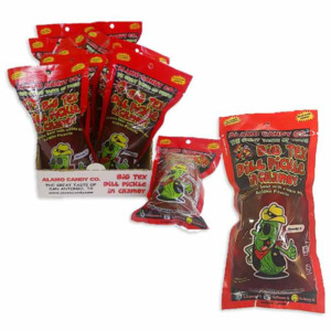 Grocery: ALAMO CANDY BIG TEX DILL PICKLE IN CHAMOY