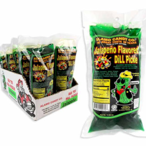 ALAMO CANDY BIG TEX DILL PICKLE - JALAPENO