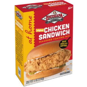 Louisiana Chicken Sandwich Seoasoned Coating Mix