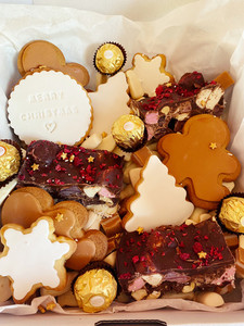 Products: Christmas Eve Cookie Box Sweet Cheeks Cakery