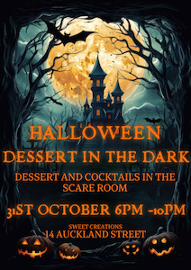 Cooking School: Halloween Dessert in the Dark