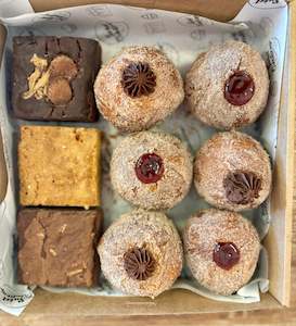 Cookies & Slices: Doughnut and Brownie Box