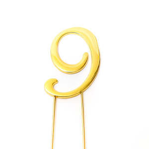 Numbers: Number #9 Cake Topper