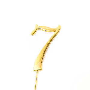 Numbers: Number #7 Cake Topper