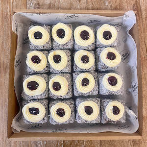 Platters Catering Boxes: Mini Chocolate Lamington Box
