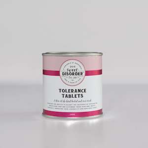 Anniversary Gifts: Tolerance Tablets