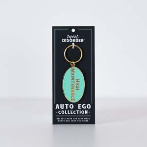 HIGH MAINTENANCE KEYRING