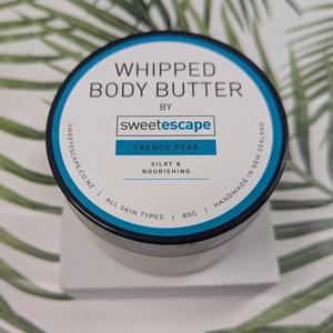 Whipped Body Butter Large - French Pear - - Elevate Your Spa Days - Sweet Escape