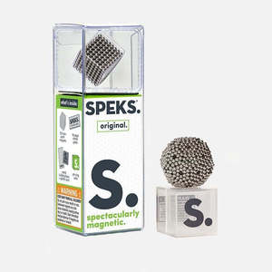 Sensory Fidget Toys: Speks Metallic Mini Magnet Balls - Nickel (Original)