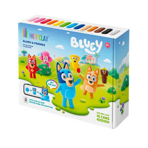 Clay Craft: Hey Clay - Bluey & Friends (15 Cans)