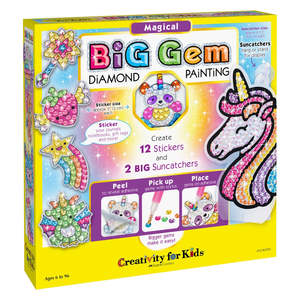 Diamond Art: Creativity for Kids Big Gem Diamond Painting - Magical