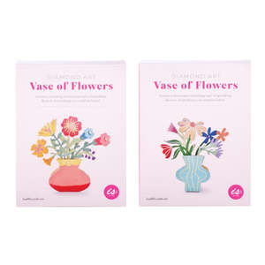 Diamond Art: Diamond Art Vase of Flowers - Assorted