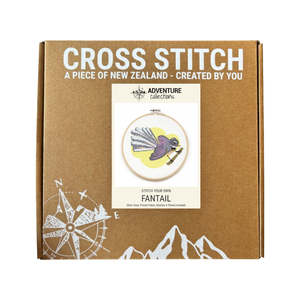 Adventure Collections Cross Stitch Kit - Fantail