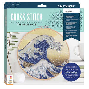 Cross Stitch: Craft Maker Cross Stitch Kit - The Great Wave