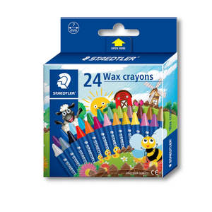 Staedtler Wax Crayons 24pk