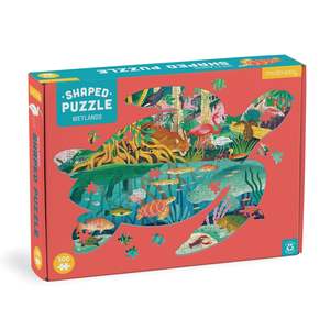 Games: Wetlands 300 Piece Turtle Shaped Puzzle