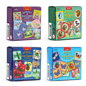 Games: eeBoo Mini Memory & Matching Game - Assorted