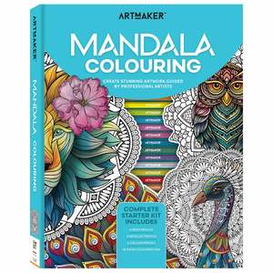Art Maker Mandala Colouring Kit