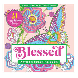 Art Colouring: Blessed Artist's Colouring Book